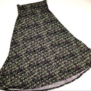 LuLaRoe Maxi Skirt Small